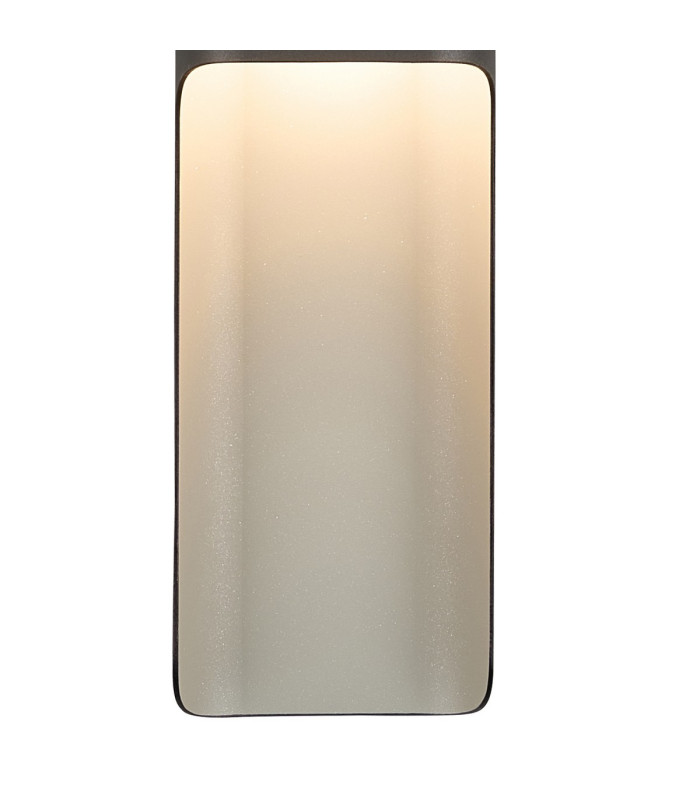 Waterloo Wall Lamp 125 x 670mm Even Open Curve Shade 2 x 6.5W LED 3000K 900lm IP65 Anthracite -9