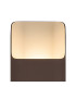 Waterloo Wall Lamp 125 x 305mm Even Open Curve Shade 2 x 6.5W LED 3000K 900lm IP65 Cacao -7