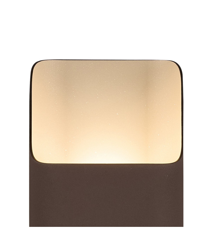 Waterloo Wall Lamp 125 x 305mm Even Open Curve Shade 2 x 6.5W LED 3000K 900lm IP65 Cacao -7