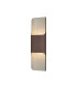 Waterloo Wall Lamp 125 x 403mm Even Open Curve Shade 2 x 6.5W LED 3000K 900lm IP65 Cacao -5