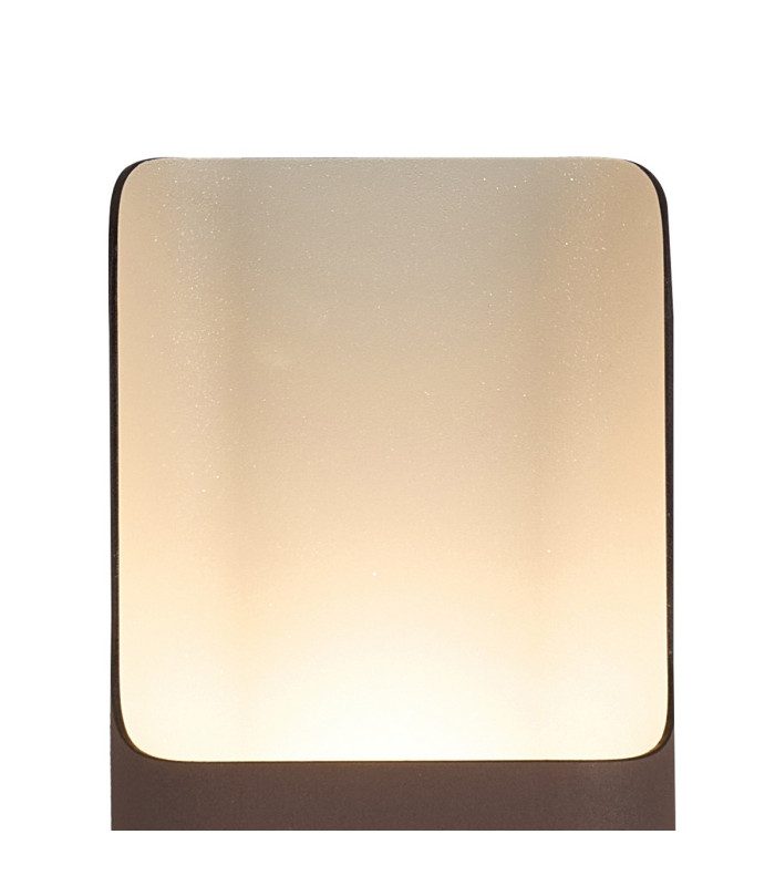 Waterloo Wall Lamp 125 x 403mm Even Open Curve Shade 2 x 6.5W LED 3000K 900lm IP65 Cacao -8