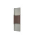 Waterloo Wall Lamp 125 x 403mm Even Open Curve Shade 2 x 6.5W LED 3000K 900lm IP65 Cacao -9