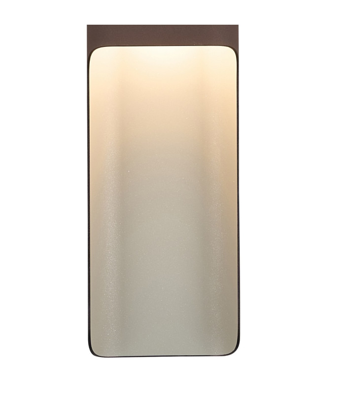 Waterloo Wall Lamp 125 x 670mm Even Open Curve Shade 2 x 6.5W LED 3000K 900lm IP65 Cacao -7