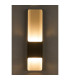 Waterloo Wall Lamp 125 x 508mm Offset Open Curve Shade 2 x 6.5W LED 3000K 900lm IP65 Anthracite -3