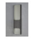 Waterloo Wall Lamp 125 x 508mm Offset Open Curve Shade 2 x 6.5W LED 3000K 900lm IP65 Anthracite -12