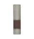 Waterloo Wall Lamp 125 x 508mm Offset Open Curve Shade 2 x 6.5W LED 3000K 900lm IP65 Cacao -4