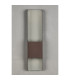 Waterloo Wall Lamp 125 x 508mm Offset Open Curve Shade 2 x 6.5W LED 3000K 900lm IP65 Cacao -10