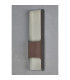 Waterloo Wall Lamp 125 x 508mm Offset Open Curve Shade 2 x 6.5W LED 3000K 900lm IP65 Cacao -12