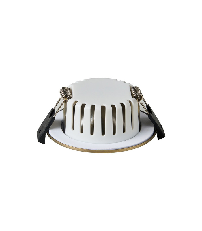 Copake 7W Triac Dimmable CCT LED Fire Rated Adjustable Downlight Antique Brass Cut Out: 70mm 700lm 60° DRIVER INC. IP65 -11