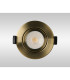 Copake 7W Triac Dimmable CCT LED Fire Rated Adjustable Downlight Antique Brass Cut Out: 70mm 700lm 60° DRIVER INC. IP65 -16