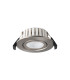 Copake 7W Triac Dimmable CCT LED Fire Rated Adjustable Downlight Brushed Nickel Cut Out: 70mm 700lm 60° DRIVER INC IP65 -9