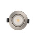 Copake 7W Triac Dimmable CCT LED Fire Rated Adjustable Downlight Brushed Nickel Cut Out: 70mm 700lm 60° DRIVER INC IP65 -11