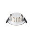 Copake 7W Triac Dimmable CCT LED Fire Rated Adjustable Downlight Brushed Nickel Cut Out: 70mm 700lm 60° DRIVER INC IP65 -12
