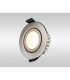Copake 7W Triac Dimmable CCT LED Fire Rated Adjustable Downlight Brushed Nickel Cut Out: 70mm 700lm 60° DRIVER INC IP65 -13