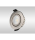 Copake 7W Triac Dimmable CCT LED Fire Rated Adjustable Downlight Brushed Nickel Cut Out: 70mm 700lm 60° DRIVER INC IP65 -14