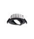 Copake 7W Triac Dimmable CCT LED Fire Rated Adjustable Downlight Matt Black Cut Out: 70mm 700lm 60° DRIVER INC. IP65 -1