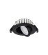 Copake 7W Triac Dimmable CCT LED Fire Rated Adjustable Downlight Matt Black Cut Out: 70mm 700lm 60° DRIVER INC. IP65 -10