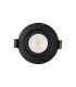 Copake 7W Triac Dimmable CCT LED Fire Rated Adjustable Downlight Matt Black Cut Out: 70mm 700lm 60° DRIVER INC. IP65 -11