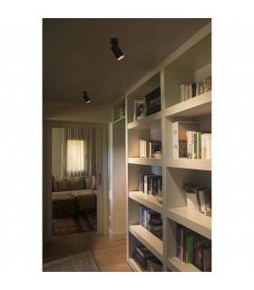 LED Spotlight Black 12W 2700K - 2