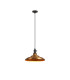 Moravia 35cm 1 Light Braided Pendant Round Tiered Metal Shade Satin Black/Black/Brass/Gold-4
