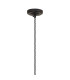 Moravia 35cm 1 Light Braided Pendant Round Tiered Metal Shade Satin Black/Black/Brass/Gold-6