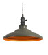 Moravia 35cm 1 Light Braided Pendant Round Tiered Metal Shade Satin Black/Black/Polished Grey/Gold-7