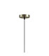 Moravia 35cm 1 Light Knurled Pendant Round Tiered Metal Shade Antique Brass/Black/Beige/Gold-6