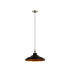 Moravia 35cm 1 Light Knurled Pendant Round Tiered Metal Shade Antique Brass/Black/Matt Black/Gold-4