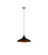 Moravia 35cm 1 Light Knurled Pendant Round Tiered Metal Shade Antique Brass/Black/Matt Black/Gold-5
