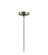Moravia 35cm 1 Light Knurled Pendant Round Tiered Metal Shade Antique Brass/Black/Matt Black/Gold-6