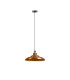 Moravia 35cm 1 Light Knurled Pendant Round Tiered Metal Shade Gun Metal/Black/Brass/Gold-4