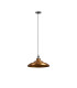 Moravia 35cm 1 Light Knurled Pendant Round Tiered Metal Shade Gun Metal/Black/Brass/Gold-5