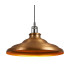 Moravia 35cm 1 Light Knurled Pendant Round Tiered Metal Shade Gun Metal/Black/Brass/Gold-7