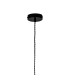 Moravia 35cm 1 Light Knurled Pendant Round Tiered Metal Shade Matt Black/Black/Matt Black/Gold-6