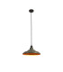 Moravia 35cm 1 Light Knurled Pendant Round Tiered Metal Shade Pewter/Dark Grey/Polished Grey/Gold-4