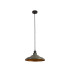 Moravia 35cm 1 Light Knurled Pendant Round Tiered Metal Shade Pewter/Dark Grey/Polished Grey/Gold-5
