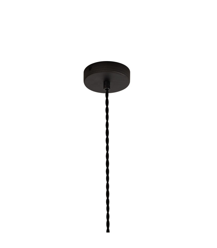 Moravia 35cm 1 Light Knurled Pendant Round Tiered Metal Shade Pewter/Dark Grey/Polished Grey/Gold-6