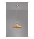 Moravia 35cm 1 Light Pendant Round Tiered Metal Shade French Gold/Beige/Gold-3