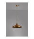 Moravia 35cm 1 Light Pendant Round Tiered Metal Shade French Gold/Brass/Gold-8