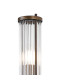 Fairport 1 Light Glass Rod Wall E14 IP44 Bronze/Clear Glass Rods-5