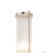 Fairport 1 Light Glass Rod Wall E14 IP44 Polished Nickel/Clear Glass Rods-6