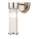 Fairport 2 Light Glass Rod Wall Up & Down E14 IP44 Polished Nickel/Clear Glass Rods-6