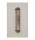 Fairport 2 Light Glass Rod Wall E14 IP44 Antique Brass/Clear Glass Rods-12