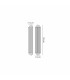 Fairport 2 Light Glass Rod Wall E14 IP44 Bronze/Clear Glass Rods-2
