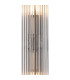Fairport 2 Light Glass Rod Wall E14 IP44 Bronze/Clear Glass Rods-6