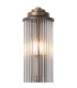 Fairport 2 Light Glass Rod Wall E14 IP44 Bronze/Clear Glass Rods-7