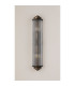 Fairport 2 Light Glass Rod Wall E14 IP44 Bronze/Clear Glass Rods-10