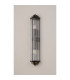 Fairport 2 Light Glass Rod Wall E14 IP44 Bronze/Clear Glass Rods-12