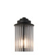 Fairport 2 Light Glass Rod Wall E14 IP44 Satin Black/Clear Glass Rods-8