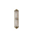 Fairport 2 Light Glass Rod Wall G9 IP44 Antique Brass/Clear Glass Rods-9